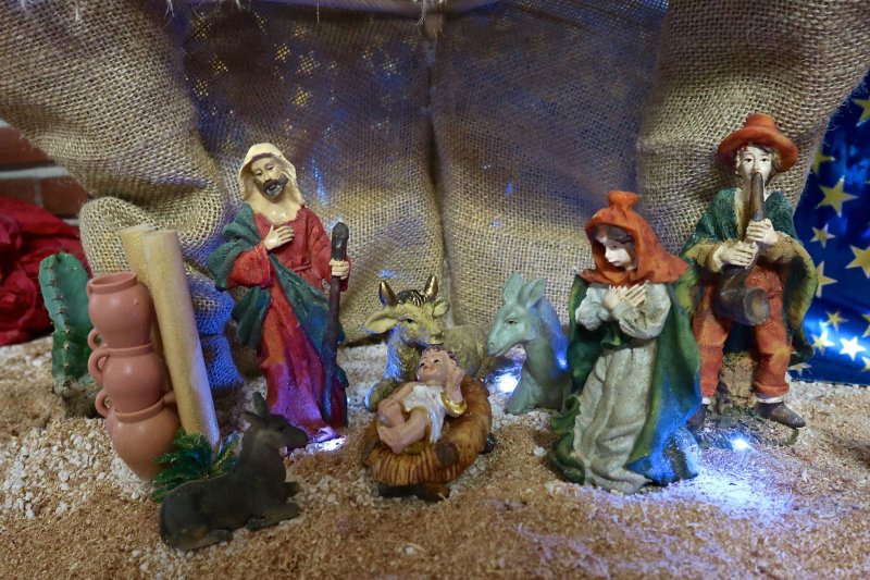 Presepe Scuola Sec. di I grado Conte - Natale 2022